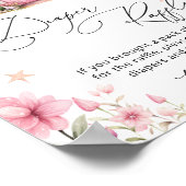 Poster Flore Magique Fée Jardin Barreau Raffle (Coin)