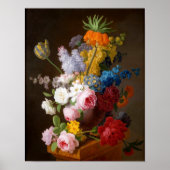 Poster Flore opulente encore vie, (Devant)