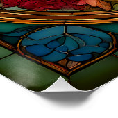 Poster Flore rayonnante (Coin)