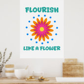 Poster Florece como una flor (Cuisine)