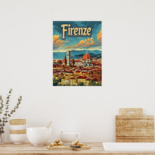 Poster Florence (Cuisine)