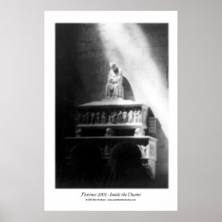 Poster Florence 2001 - À l'intérieur du Duomo