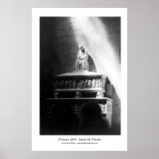 Poster Florence 2001 - À l'intérieur du Duomo (Devant)