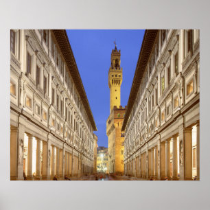 Poster Florence Galeria degli Uffizi Florence Italie Post