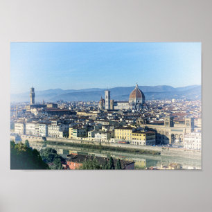 Poster Florence, Italie
