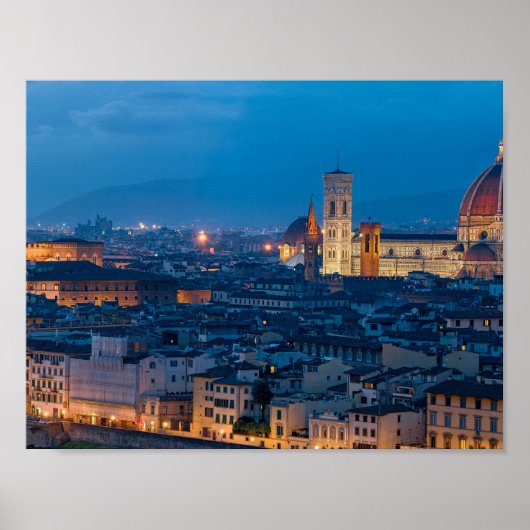 Poster Florence Italie (Devant)