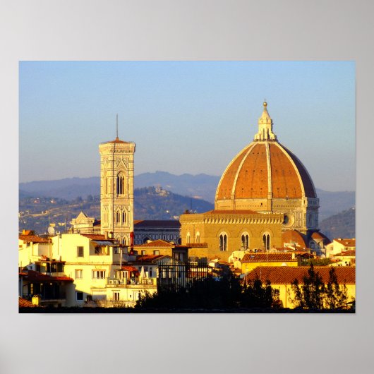 Poster Florence, Italie - Il Duomo (Devant)