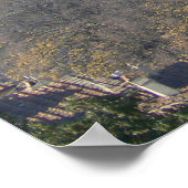 Poster Florence, Italie vue depuis la Piazza Michelangelo (Coin)