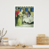 Poster Florence Nightingale (1820-1910) de "Peeps into (Cuisine)