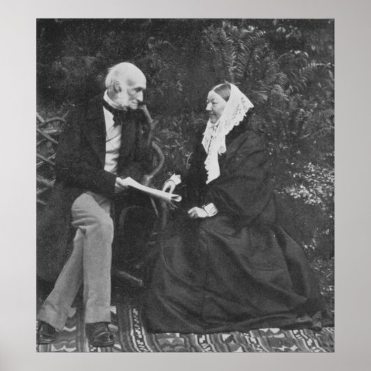 Poster Florence Nightingale and Sir Harry Verney (Devant)