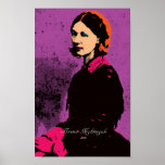 Poster Florence Nightingale avec Pop Art<br><div class="desc">"Florence Nightingale avec Pop Art". Hommage aux personnes célèbres et célèbres 3. Cette fois est notre grande infirmière - Florence Nightingale. N'hésitez pas à laisser vos commentaires et votre avis! Vos commentaires sont importants !</div>