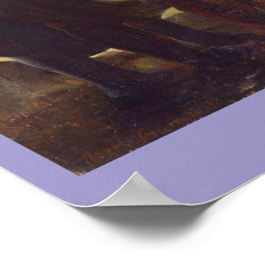 Poster Florence Nightingale blessée à Scutari (Coin)