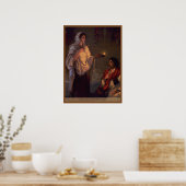Poster Florence Nightingale Lady avec Lampe (Cuisine)