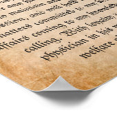 Poster Florence Nightingale Promdge pour les infirmières (Coin)