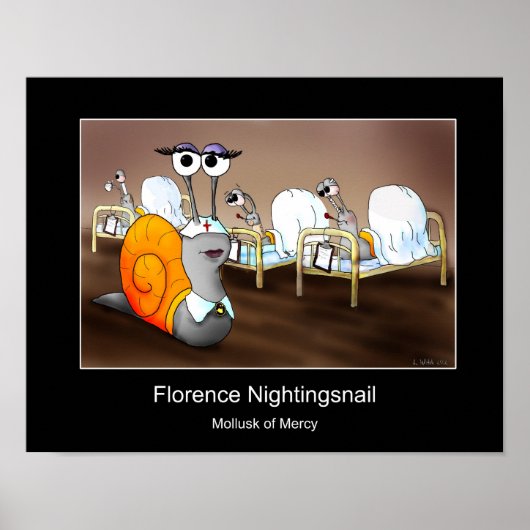 Poster Florence Nightingsnail (Devant)