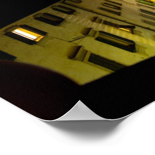 Poster Florence Par Nuit (Coin)