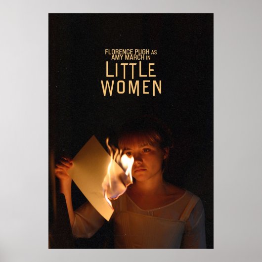 Poster Florence Pugh dans Little Women Caractère (Devant)