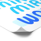 Poster Florence Scovel Shinn Affirmation Miracle (Coin)