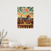 Poster Florence Vintage (Cuisine)