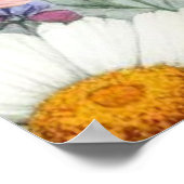 Poster Flores florales du printemps et de l'été (Coin)