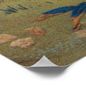 Poster Flores vintages de foin japonais et de cerises (Coin)