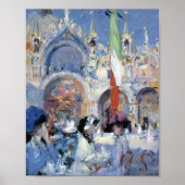 Poster Florian's Café, Venise | Francis Cadell (Devant)