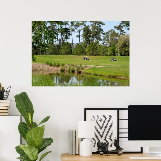 Poster Florida Golf Course (Bureau à domicile)