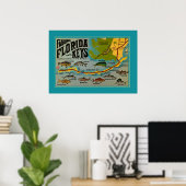 Poster Florida Keys Fish (Bureau à domicile)