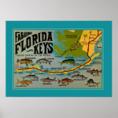 Poster Florida Keys Fish (Devant)