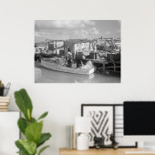 Poster Florida Keys Fishing, 1938 (Bureau à domicile)