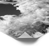 Poster Florida Keys house et ses palmiers, USA. (Coin)