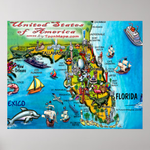 Poster Florida USA