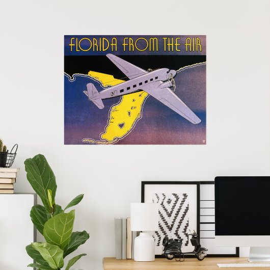 Poster Floride (Bureau à domicile)