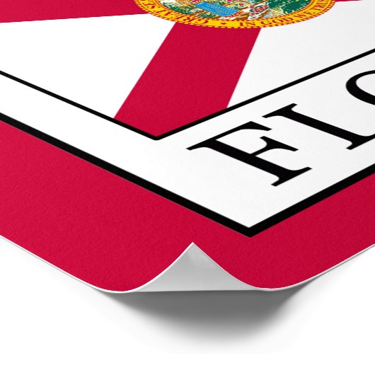 Poster Floride (Coin)