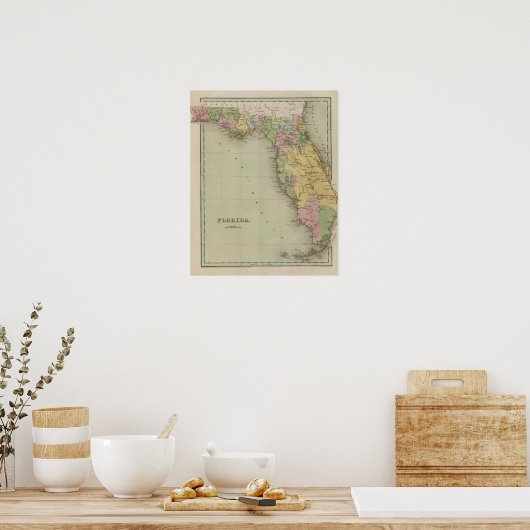 Poster Floride 10 (Cuisine)
