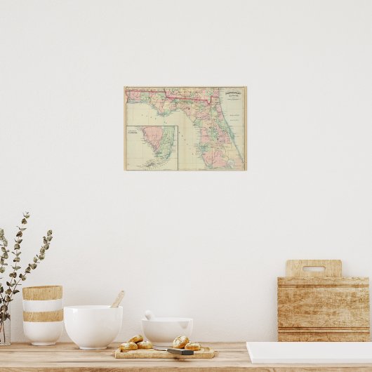 Poster Floride 10 (Cuisine)