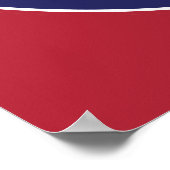 Poster Floride, affiche, taille moyenne, rouge, 60cm (Coin)
