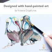 Poster Floride Aquarelles Pelican Art