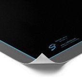 Poster Floride de l'affiche spatiale satellite (Coin)