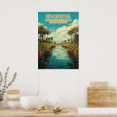 Poster Floride Everglades National Park V03 (Cuisine)