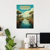 Poster Floride Everglades National Park V03 (Bureau à domicile)