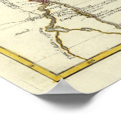 Poster Floride, Géorgie, Caroline du Sud (Coin)