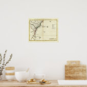 Poster Floride, Géorgie, Caroline du Sud (Cuisine)