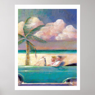 Poster Floride Road Trip print