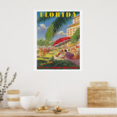 Poster Floride Travel (Cuisine)