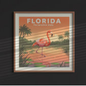 Poster Floride vintage