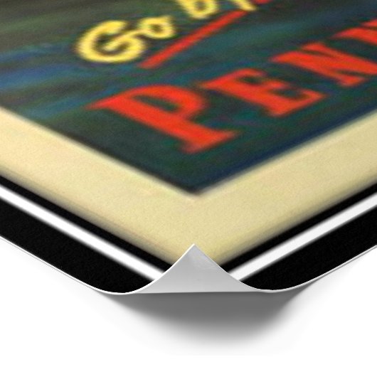 Poster Floride vintage, USA - (Coin)