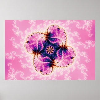 Poster Florivet - Art Fractal