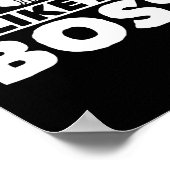 Poster Floss Comme Un Boss Dentiste Adjoint Dentaire Dent (Coin)