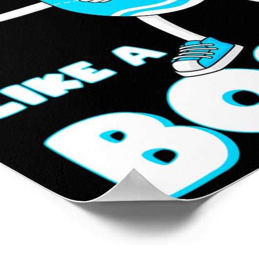 Poster Floss Comme Un Patron Oeuf De Pâques Flossant Garç (Coin)